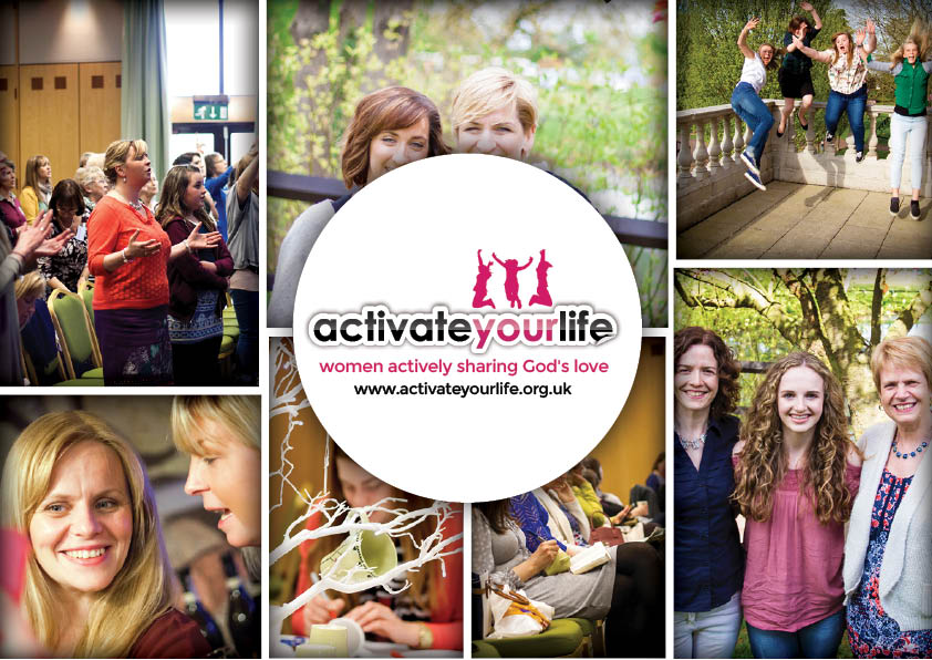 brochure cover design for Activate Your LIfe